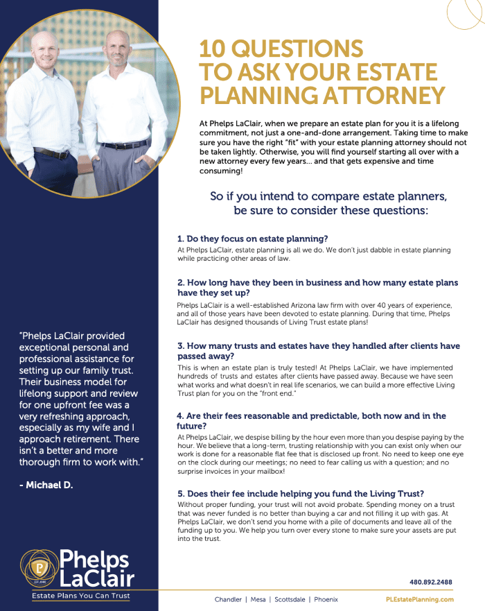 estate planning seminars