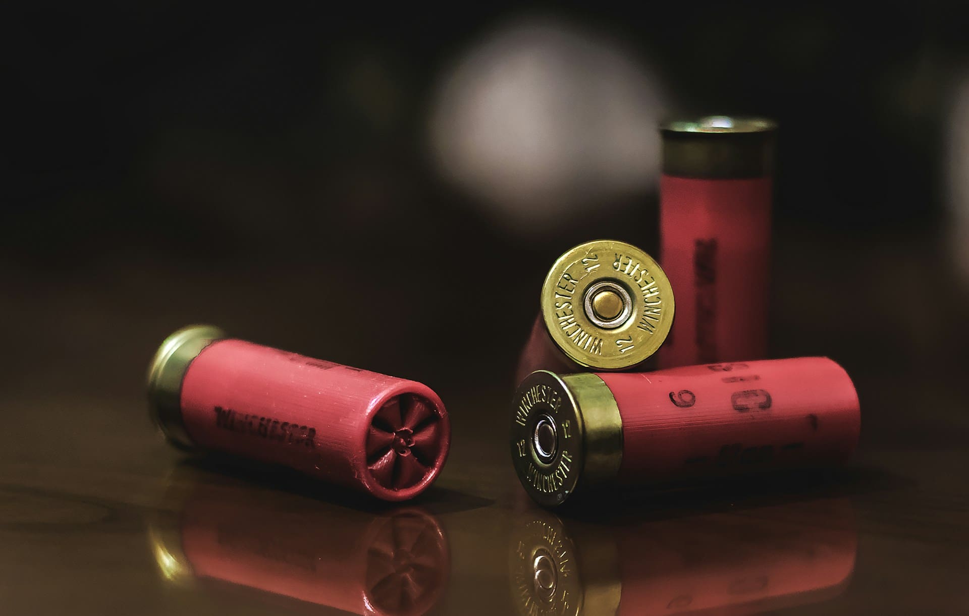 red shotgun shells
